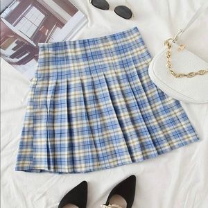 SHEIN plus size pleated skirt